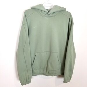 HOKA HOKA Essential Hoodie Unisex Men Women XL Mint Green Fleece Heavyweight